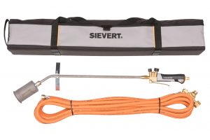 Sievert Pro88 KOMPLEKT - TITAANPÕLETI + PÕLETITUGI + 10 m VOOLIKUT + SÄILITUSKOTT