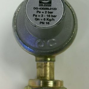 Gaasiregulaator keermega 2bar 6kg/h